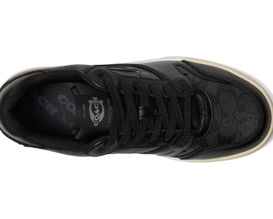 Women COACH Soho Sneakers with Signature Canvas