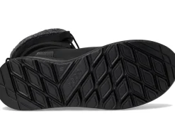 ECCO Sport Solice Waterproof High Snow Boots Black Nubuck Primaloft Outlet