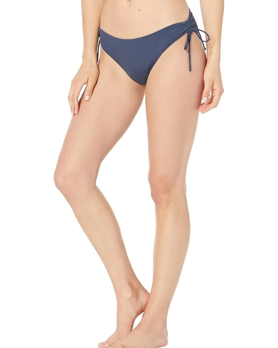 Roxy Solid Beach Classics Hipster Lace Side Mood Indigo Sale