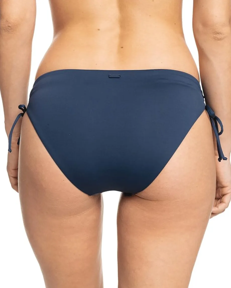 Roxy Solid Beach Classics Hipster Lace Side Mood Indigo Sale