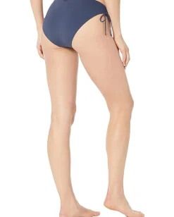 Roxy Solid Beach Classics Hipster Lace Side Mood Indigo Sale