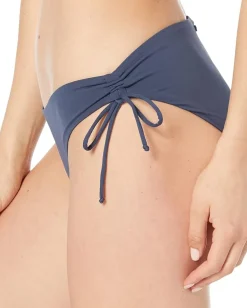 Roxy Solid Beach Classics Hipster Lace Side Mood Indigo Sale