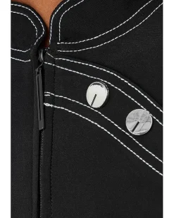 Women Jamie Sadock Solid Sleeveless Polo In Cloud Fabric