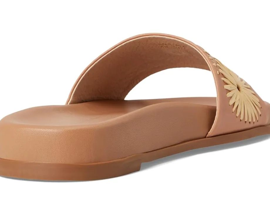 Women Jack Rogers Somerset Slide - Nappa/Raffia