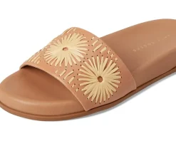 Women Jack Rogers Somerset Slide - Nappa/Raffia