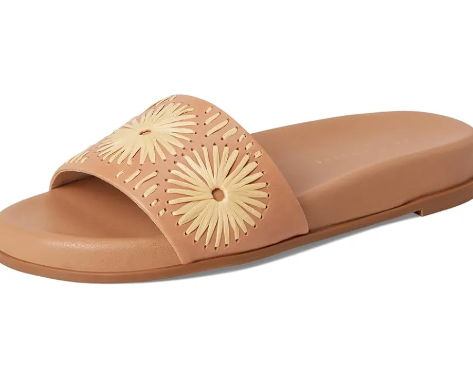 Women Jack Rogers Somerset Slide - Nappa/Raffia