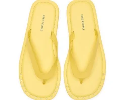 Free People Sona Thong Sandal Lemon Sale