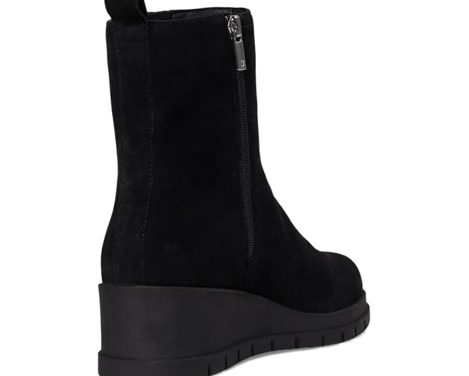 Lucky Brand Sondruh Wedge Chelsea Boots Black
