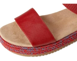 Naturalizer SOUL Diana Red Clay Faux Leather