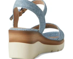 Naturalizer SOUL Graciela Light Denim Blue Faux Leather Sale