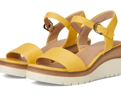 Naturalizer SOUL Graciela Yellow Faux Leather Clearance
