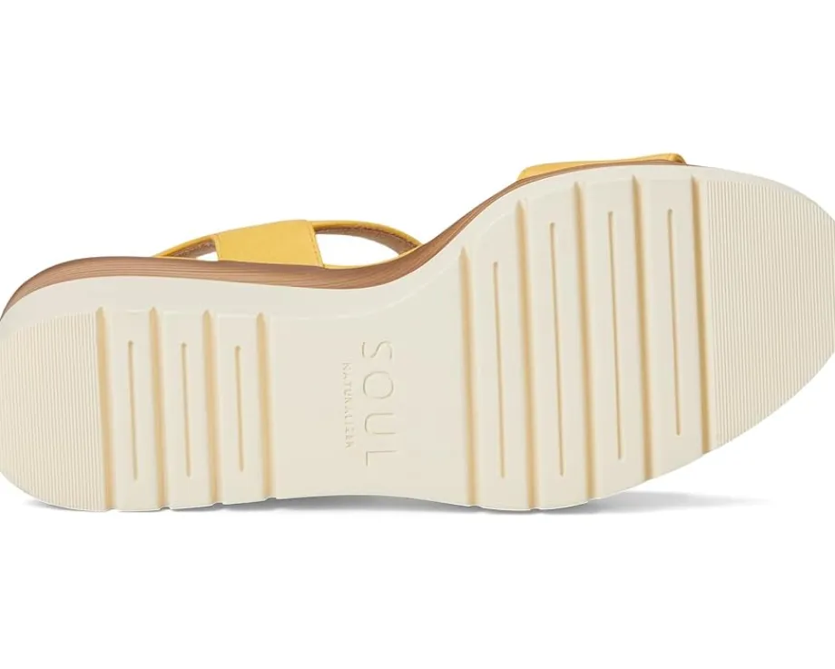 Naturalizer SOUL Graciela Yellow Faux Leather Clearance