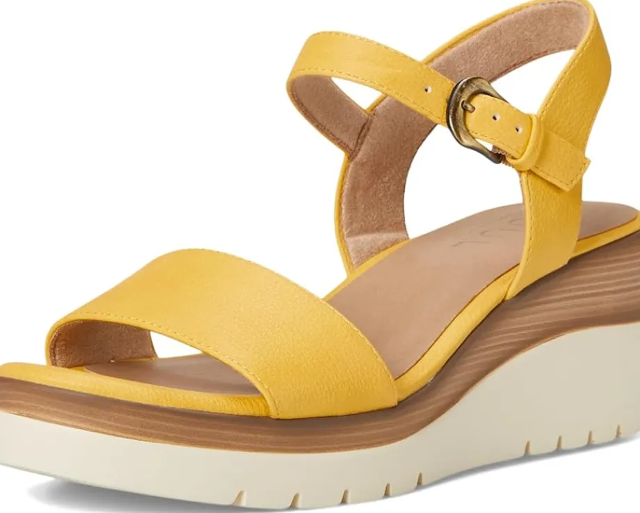 Naturalizer SOUL Graciela Yellow Faux Leather Clearance