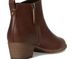 Naturalizer SOUL Zaylee Cappuccino Brown Faux Leather Best