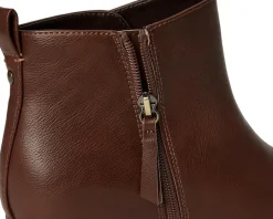 Naturalizer SOUL Zaylee Cappuccino Brown Faux Leather Best