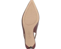 Jessica Simpson Souli Classic Slingback Pump Oxblood Hot