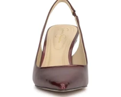 Jessica Simpson Souli Classic Slingback Pump Oxblood Hot