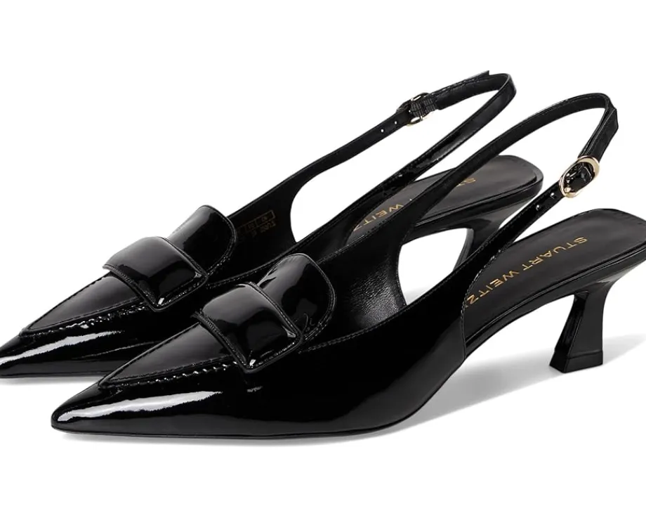 Stuart Weitzman Sovinnie Slingback 50 Black Sale