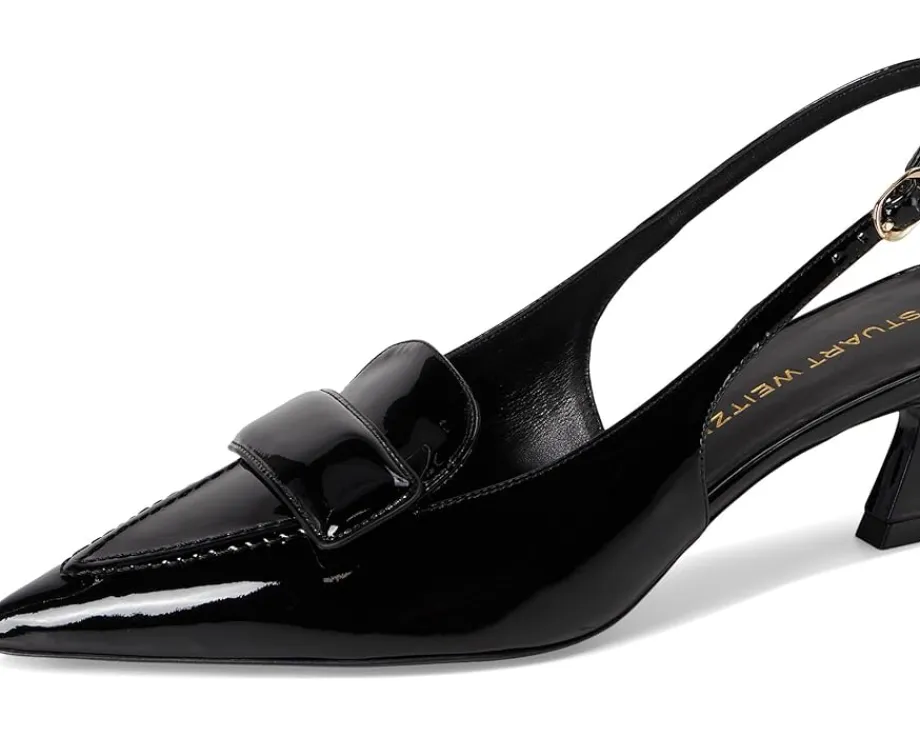Stuart Weitzman Sovinnie Slingback 50 Black Sale