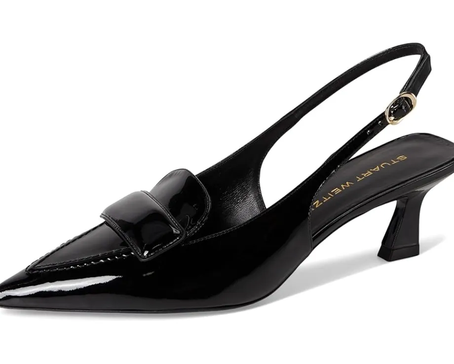 Stuart Weitzman Sovinnie Slingback 50 Black Sale
