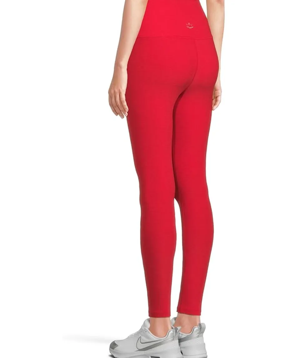 Beyond Yoga Spacedye Caught In The Midi High-Waisted Legging Candy Apple Red Heather Online