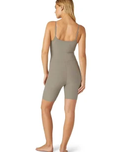 Beyond Yoga Spacedye Get in Gear Biker Jumpsuit Birch Heather Best