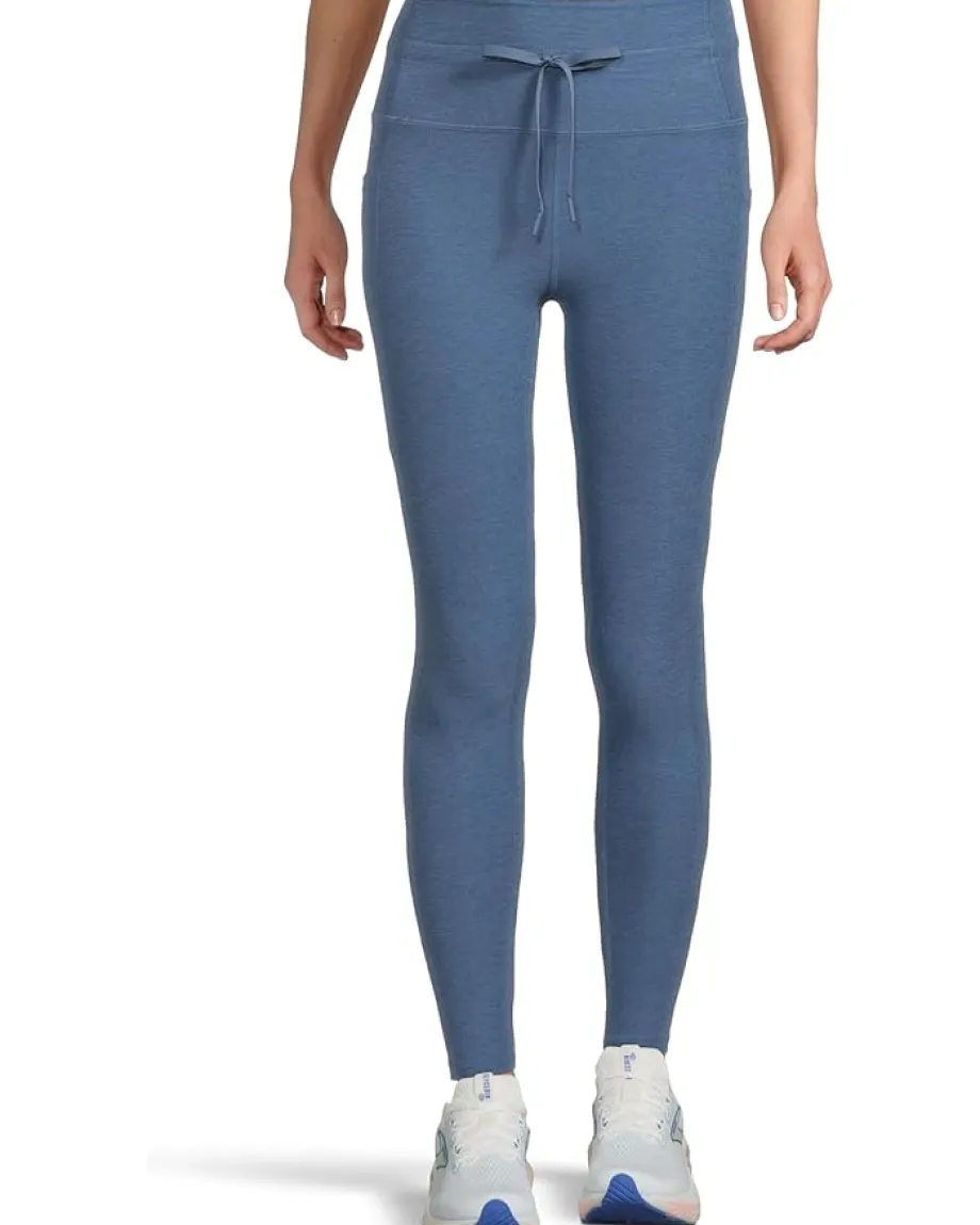 Women Beyond Yoga Spacedye Go Pocket Midi Leggings