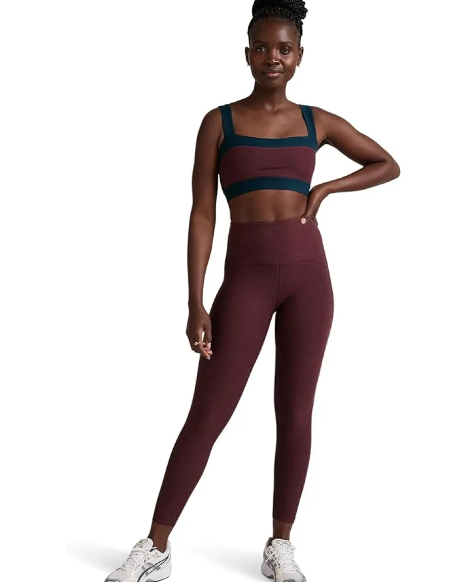 Women Beyond Yoga Spacedye Horizon Colorblock Bra