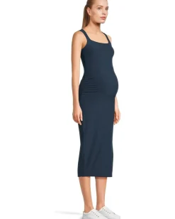 Beyond Yoga Spacedye Icon Maternity Dress Nocturnal Navy Clearance