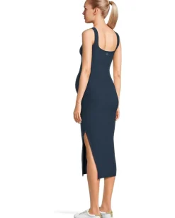 Beyond Yoga Spacedye Icon Maternity Dress Nocturnal Navy Clearance