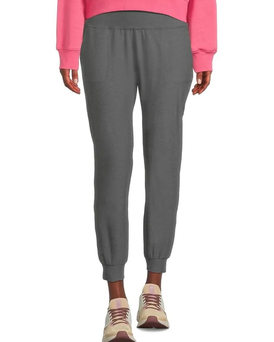 Beyond Yoga Spacedye Midi Joggers True Gray Heather New