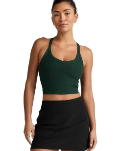 Women Beyond Yoga Spacedye On The Up Cropped Tank