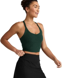 Women Beyond Yoga Spacedye On The Up Cropped Tank