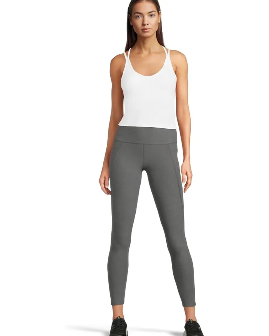 Beyond Yoga Spacedye Out Of Pocket High Waisted Midi Leggings True Gray Heather Sale