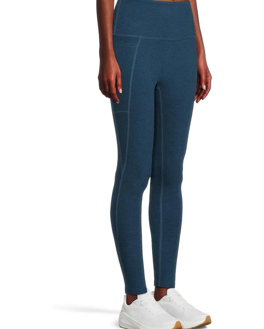 Beyond Yoga Spacedye Out Of Pocket High Waisted Midi Leggings Celestial Blue Heather Online