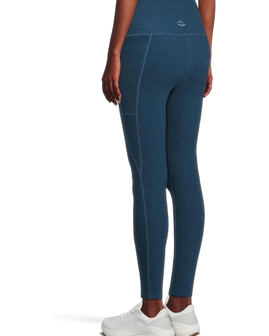 Beyond Yoga Spacedye Out Of Pocket High Waisted Midi Leggings Celestial Blue Heather Online