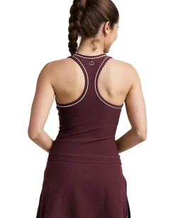 Beyond Yoga Spacedye Ready Tank Midnight Burgundy Heather