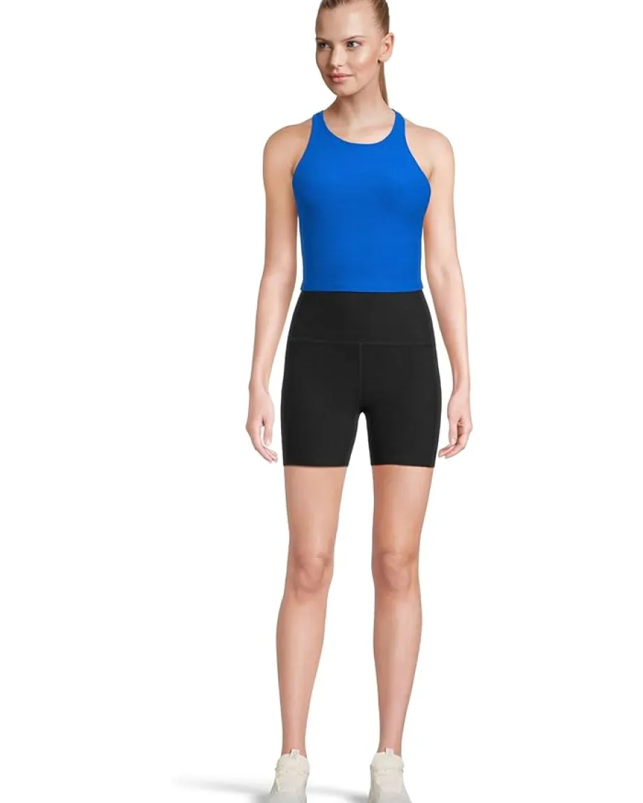 Beyond Yoga Spacedye Refocus Cropped Tank Court Blue Heather Online