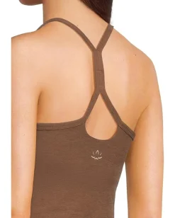 Beyond Yoga Spacedye Slim Racerback Cropped Tank True Chocolate Heather Online
