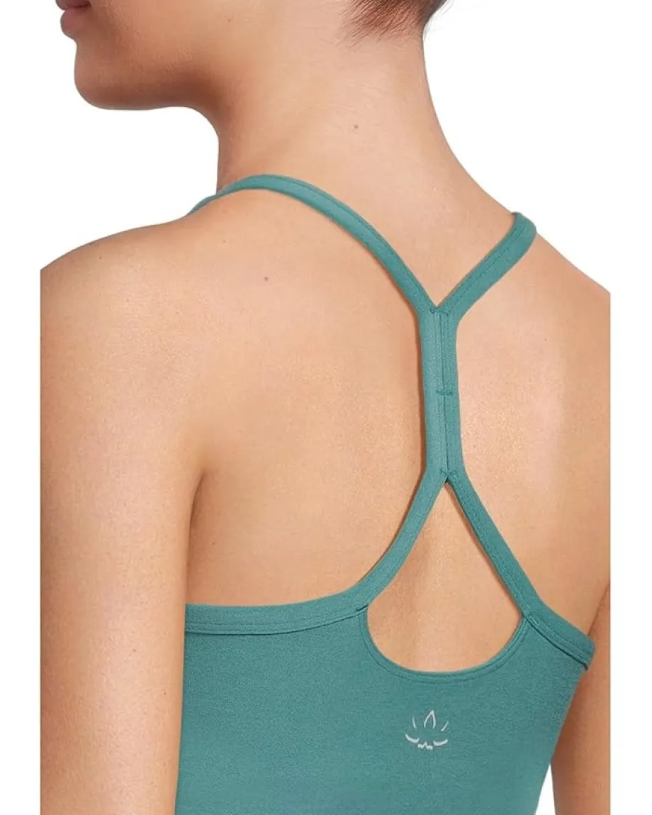 Beyond Yoga Spacedye Slim Racerback Cropped Tank Deep Aqua Heather Online