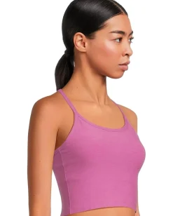 Women Beyond Yoga Spacedye Slim Racerback Cropped Tank