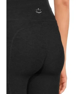 Beyond Yoga Spacedye Team Pockets Maternity Bike Shorts Darkest Night Best