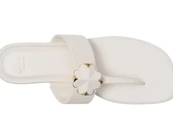 Kate Spade New York Spade Flower Thong Sandal Cream Sale