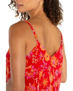 Women Liverpool Los Angeles Spaghetti Strap Woven Maxi Dress