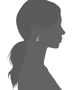 Women SWAROVSKI Sparkling Dance Rainbow Pierced Earrings