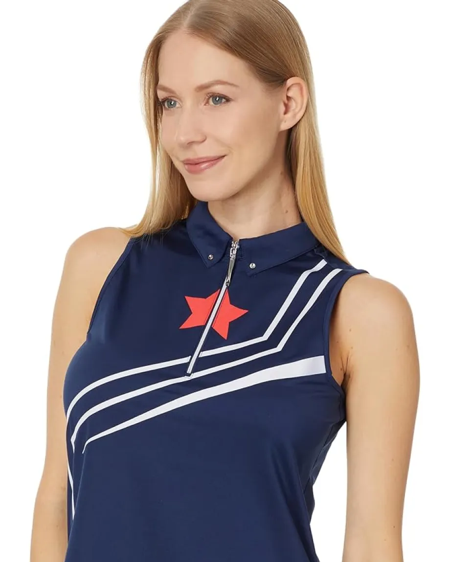 Jamie Sadock Spirit Of America Sleeveless Top Moonlit Best