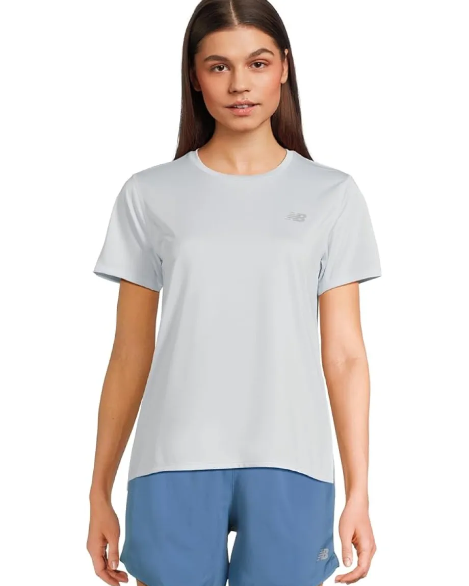 New Balance Sport Essentials T-Shirt Frosted Glass Discount