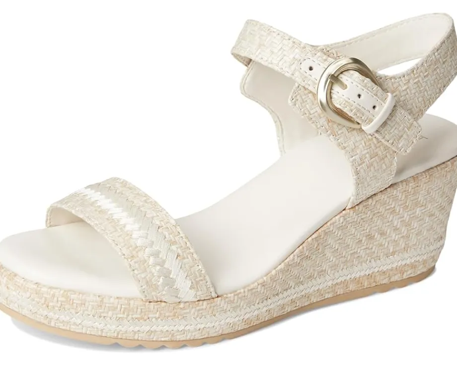 Naturalizer Stella4 Eggshell Raffia Discount