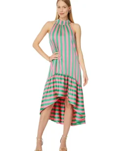 Women Lilly Pulitzer Steph High - Low Halter Maxi