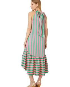 Women Lilly Pulitzer Steph High - Low Halter Maxi